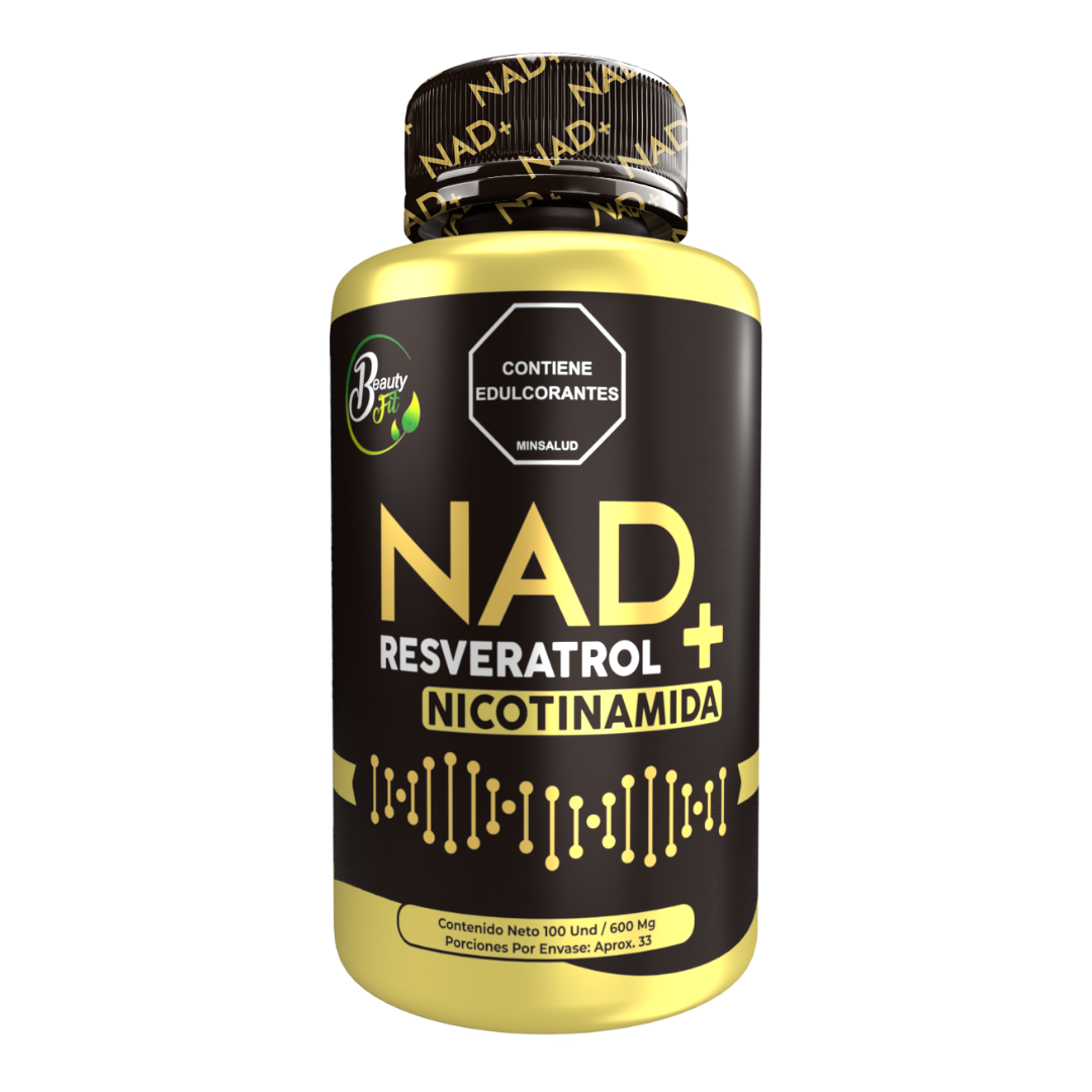 NAD+RESVERATROL Y NICOTINAMIDA X100 UND