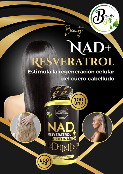 NAD+RESVERATROL Y NICOTINAMIDA X100 UND