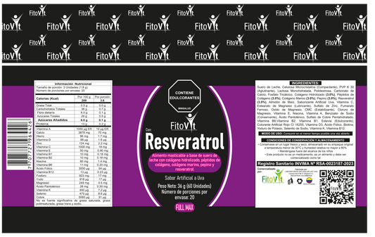 RESVERATROL X 60 UND FITOVIT