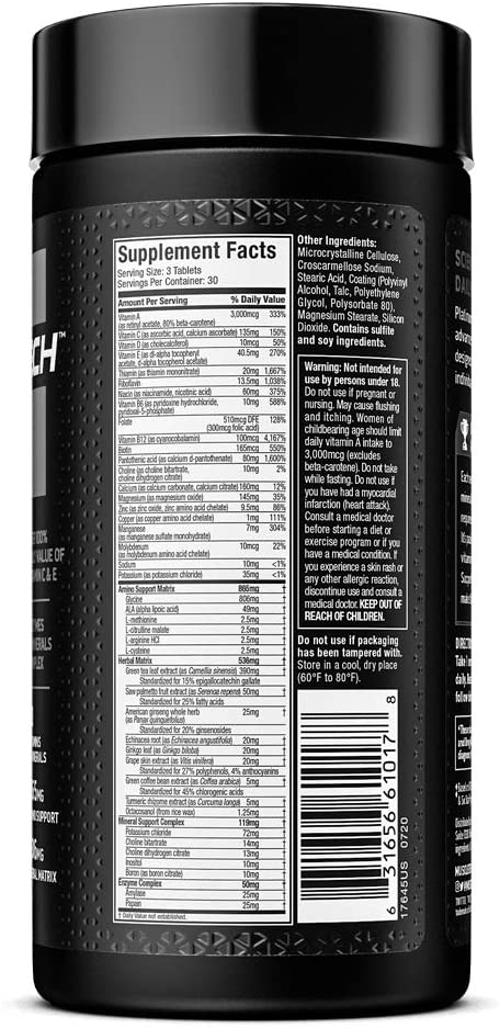 MULTIVITAMIN MUSCLETECH